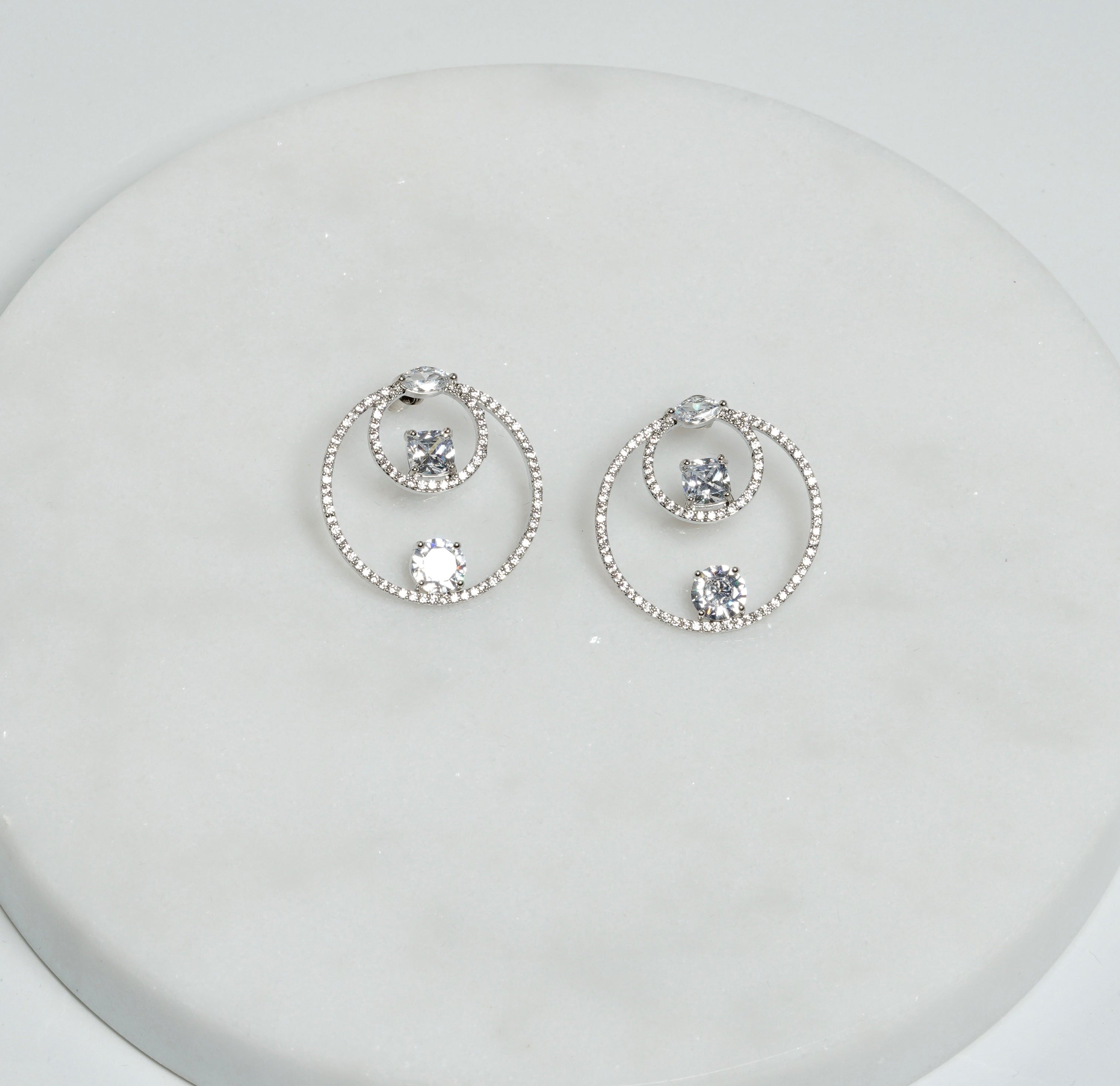 Round shaped with studs