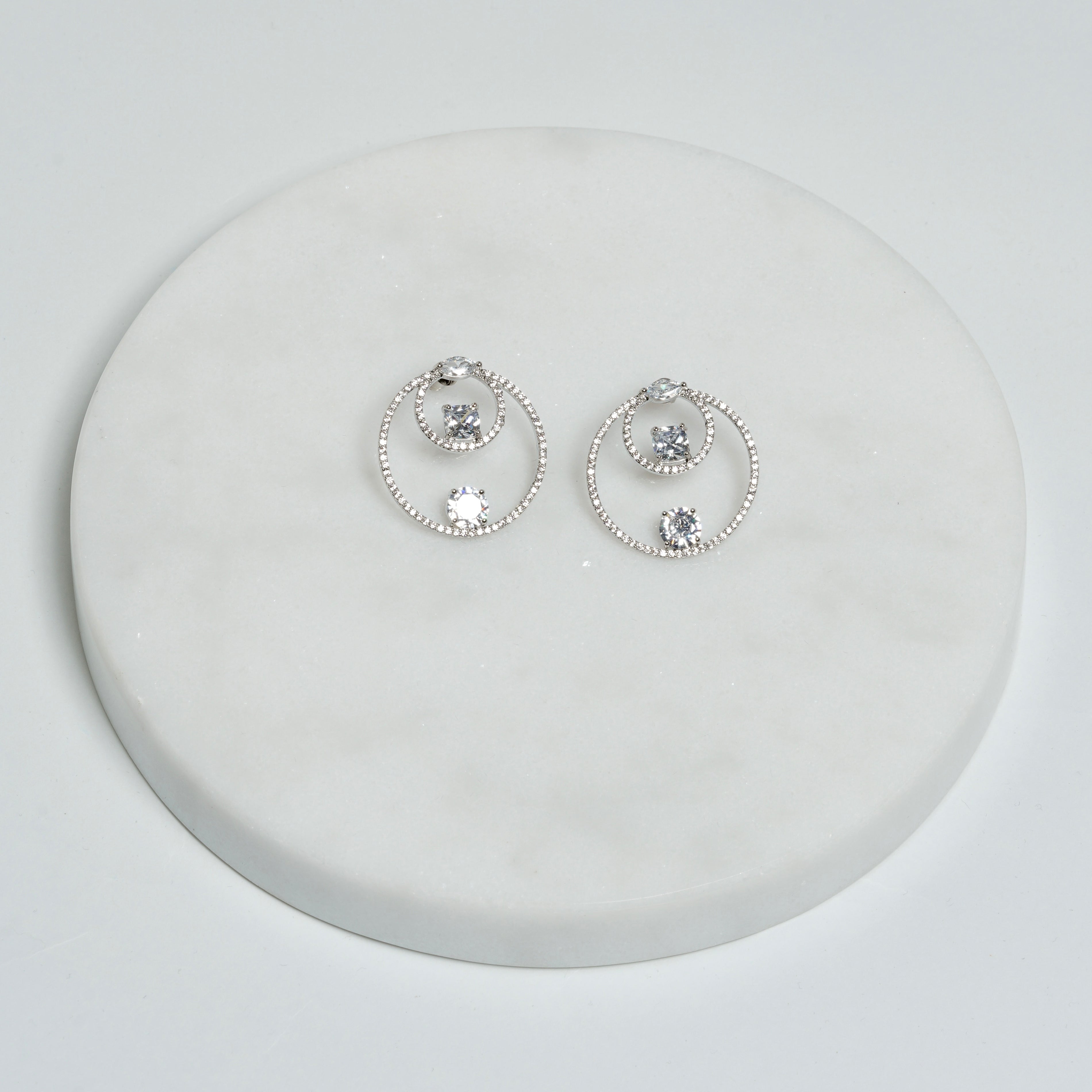 Round shaped with studs