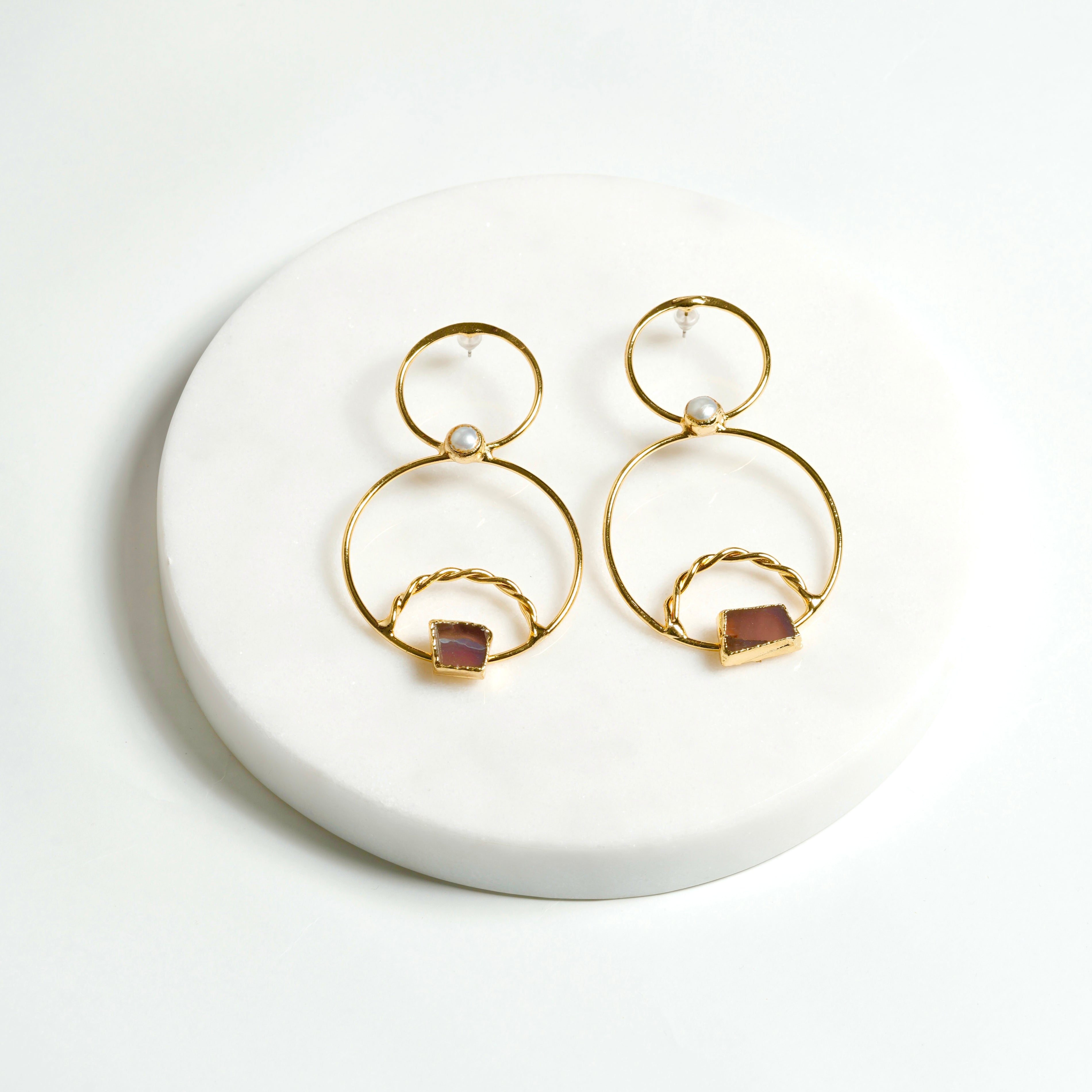 Geometric earrings