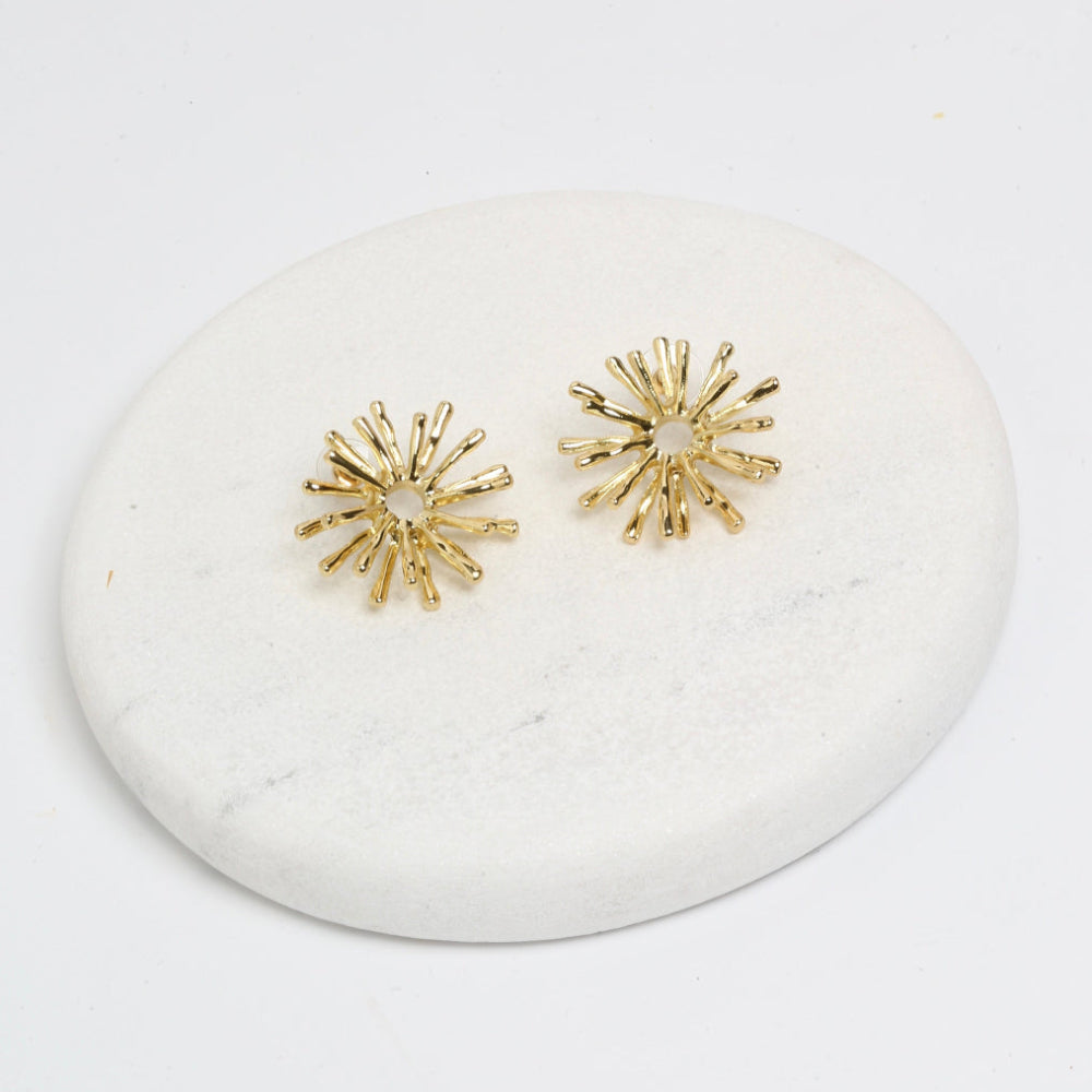 Sun ray earrings