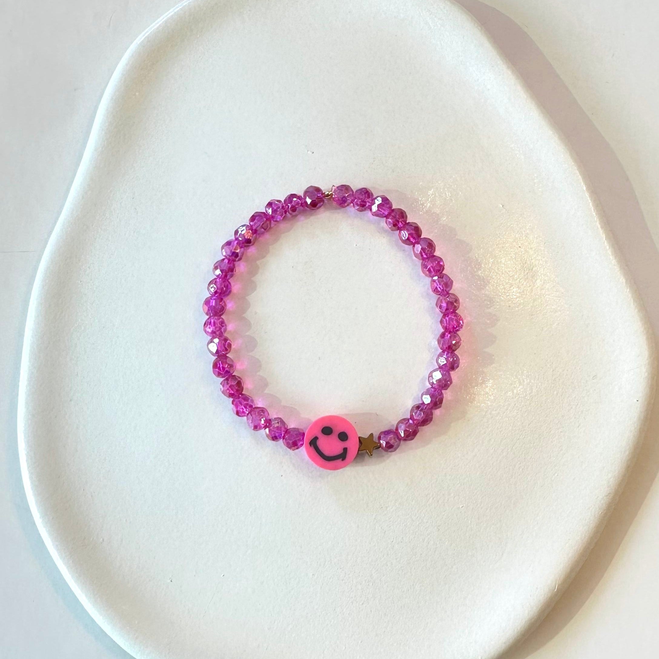 Pink obsessed bracelet