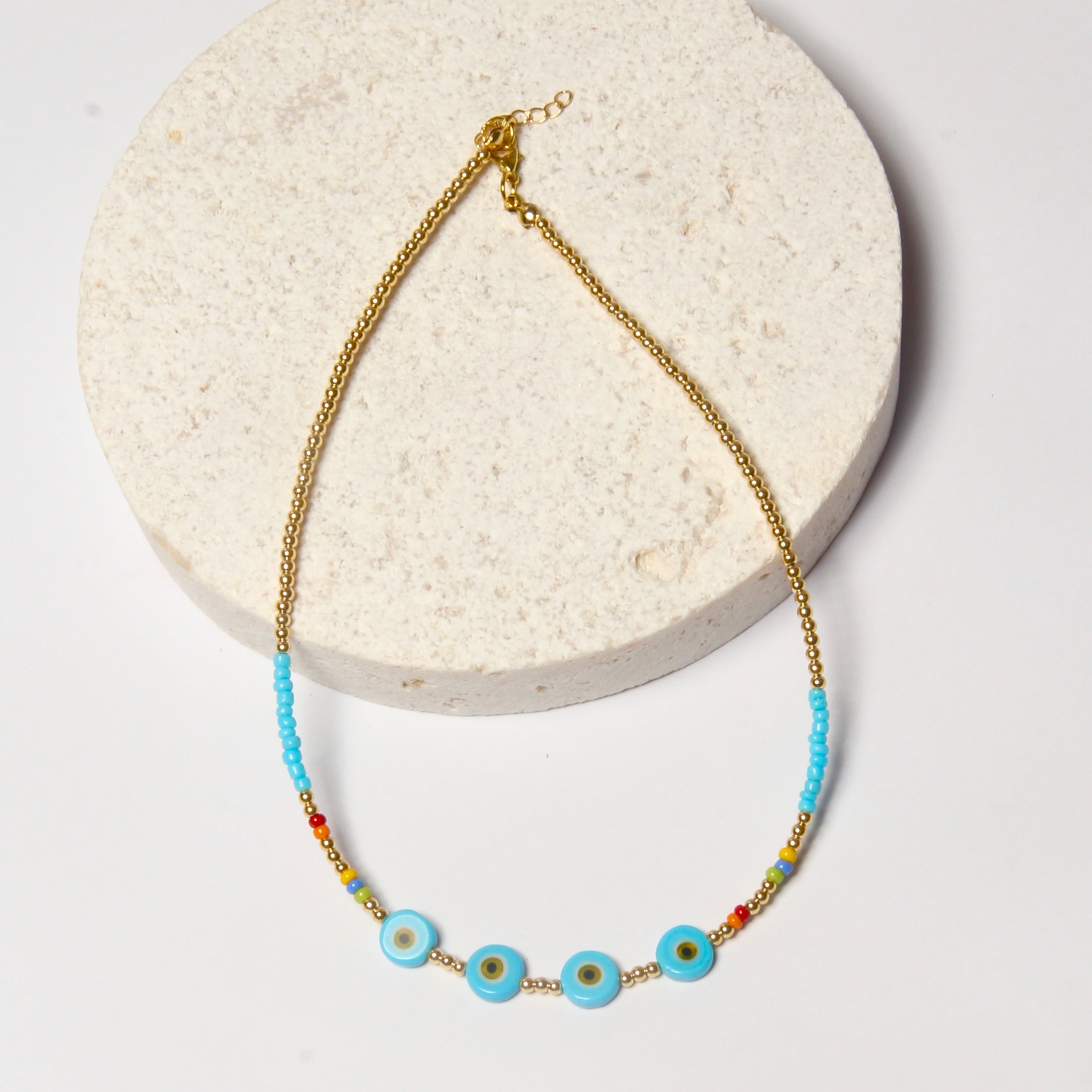 Evil eye necklace