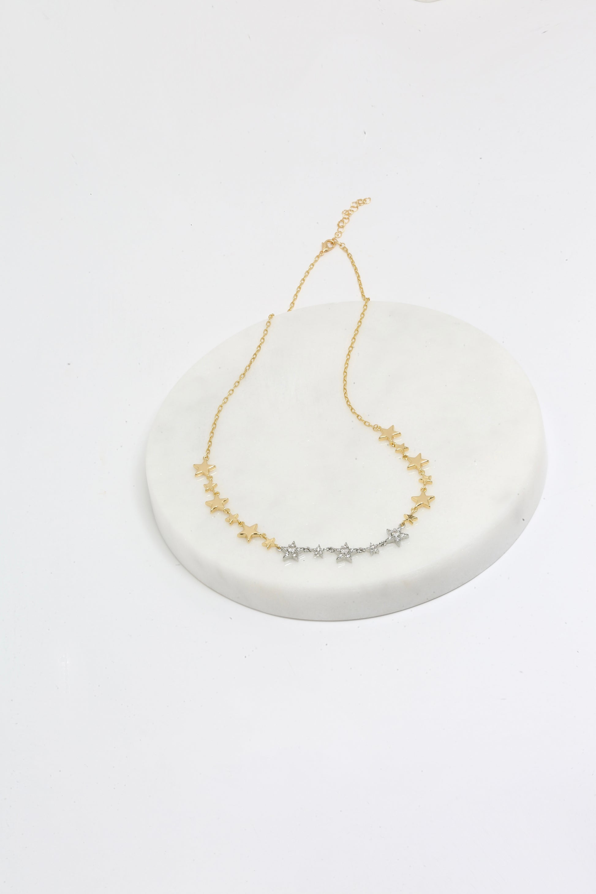 Stars chain necklace