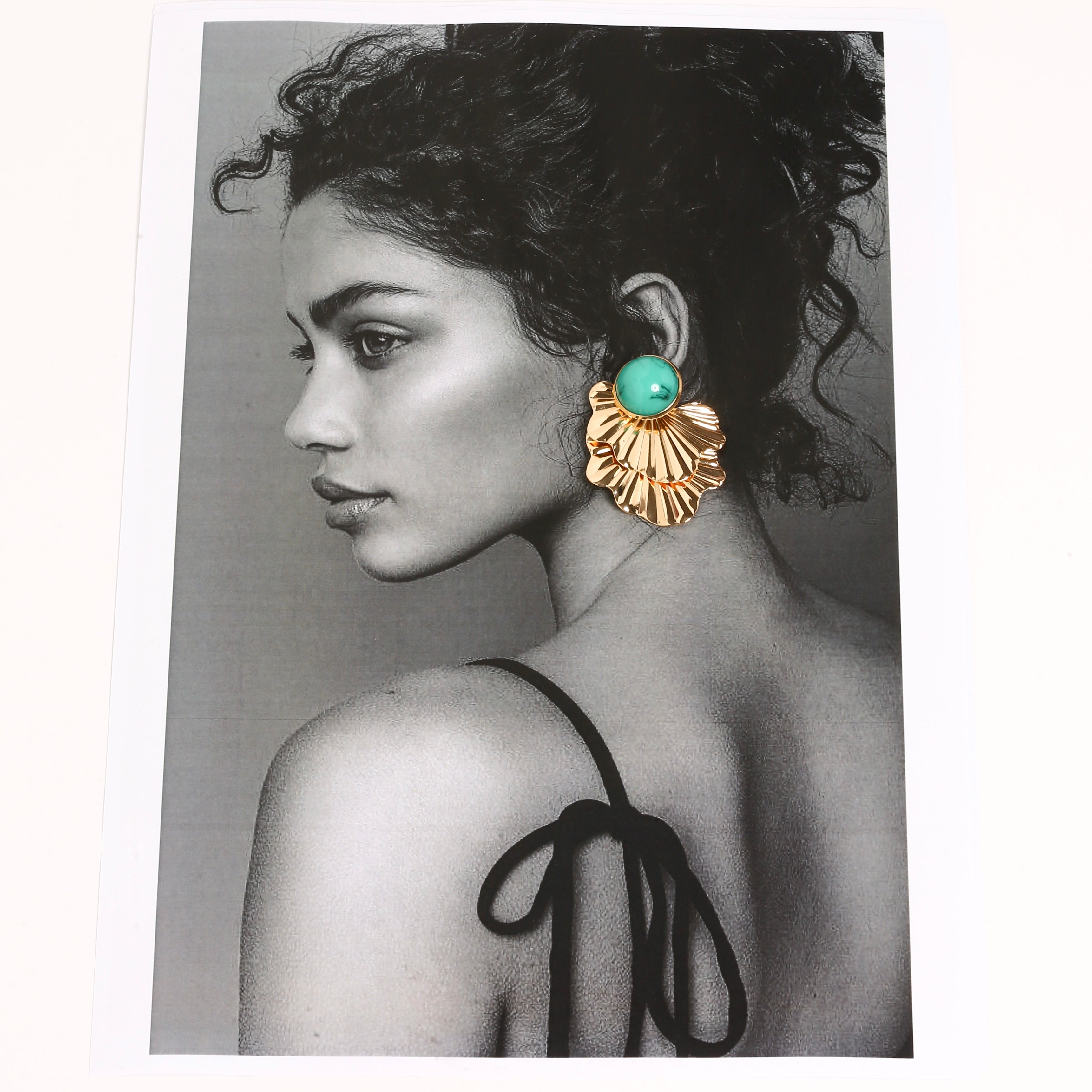 Turquoise drop earrings