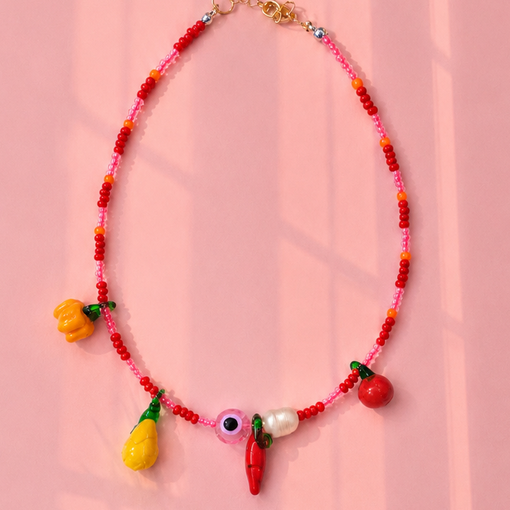 Fruits necklace
