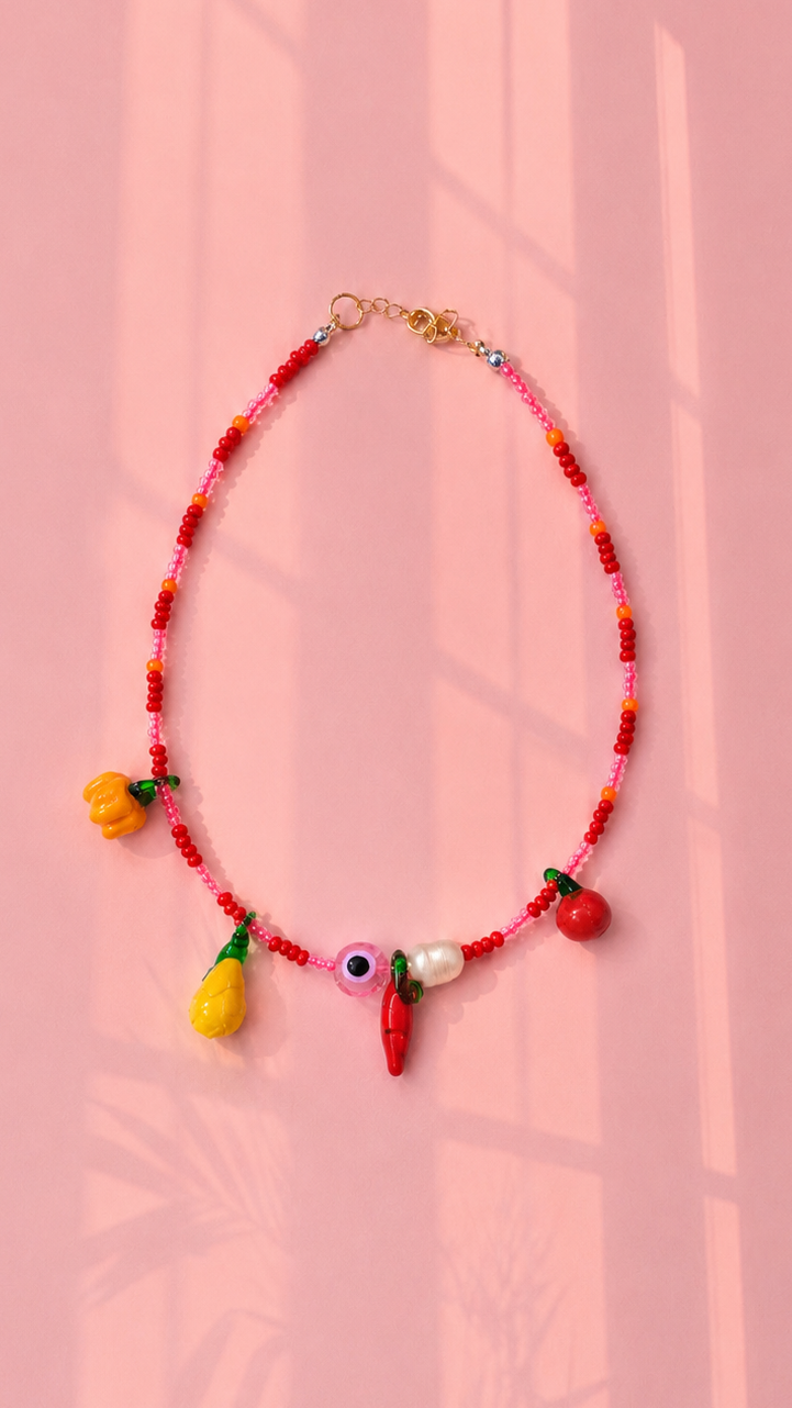 Fruits necklace