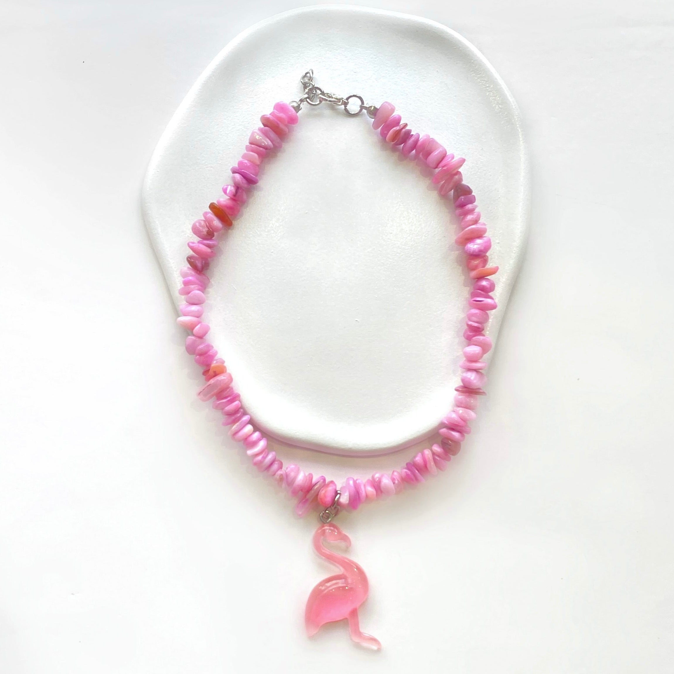 Flamingo necklace