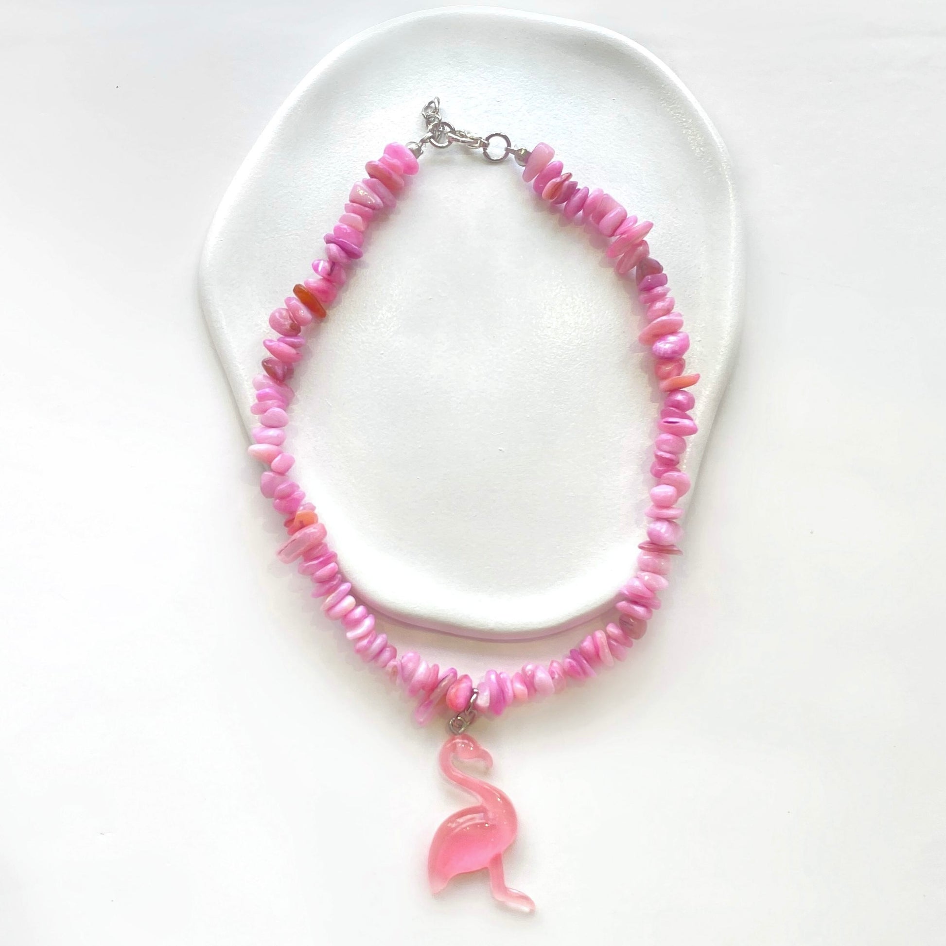 Flamingo necklace