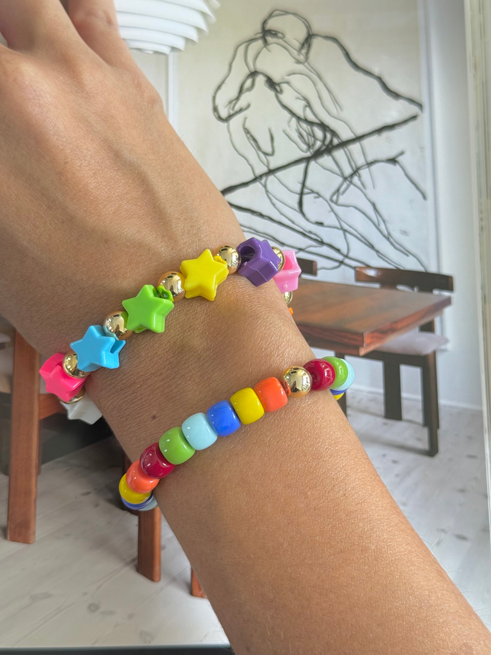Multi star bracelet