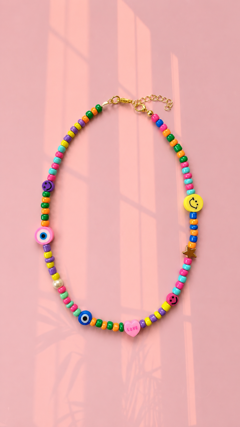 Gummy rainbow necklace