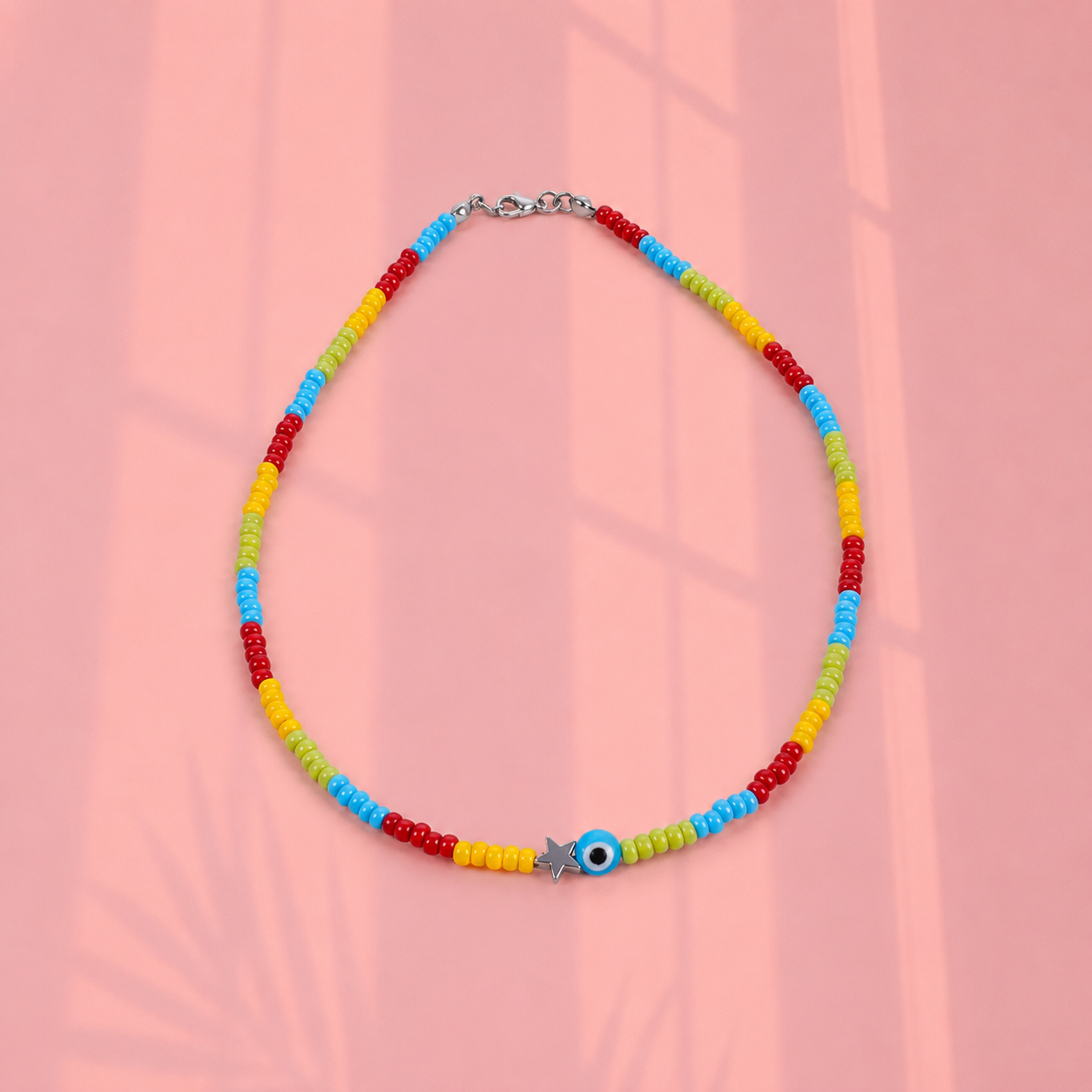 Delicate multicolor necklace