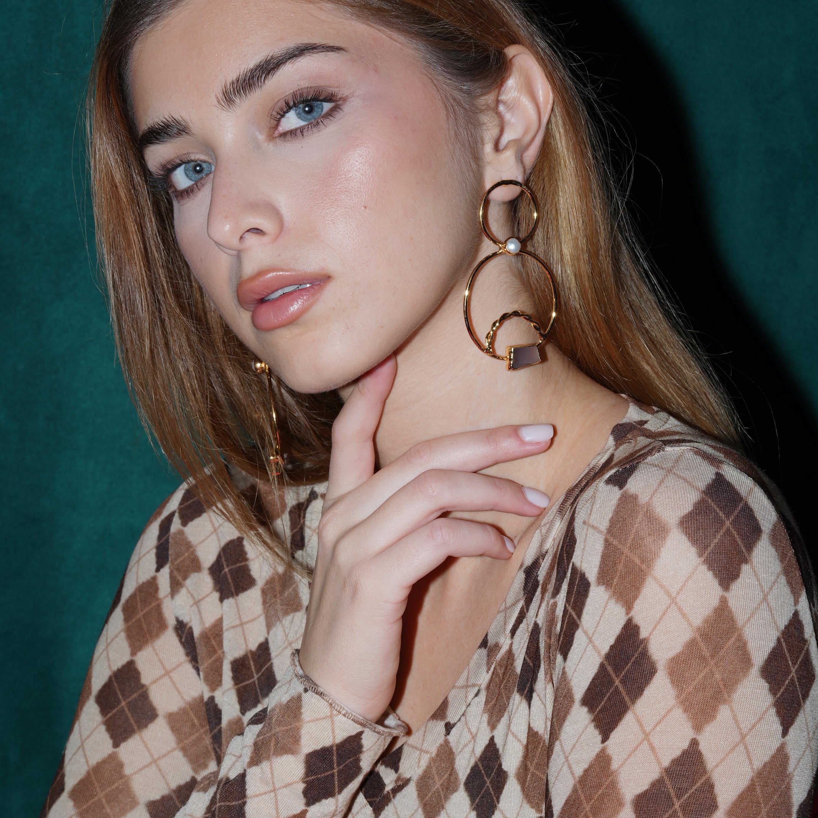 Geometric earrings