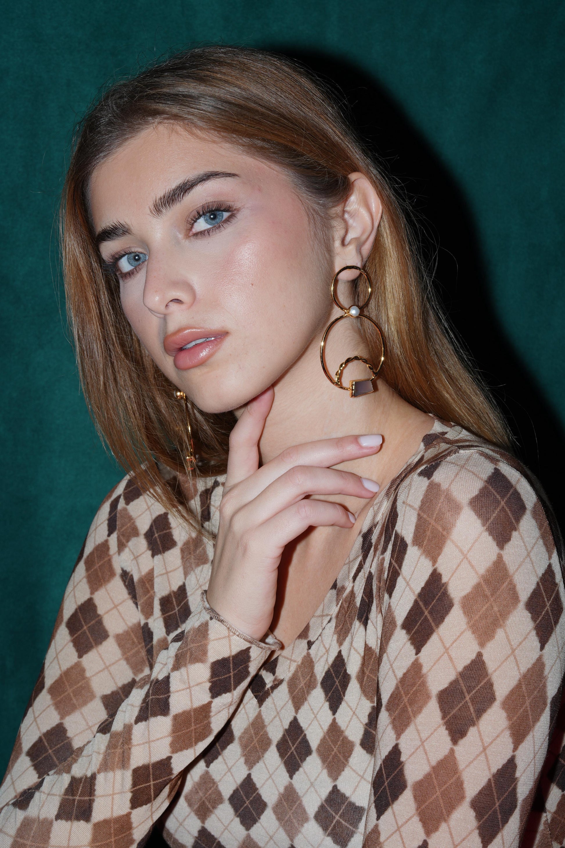 Geometric earrings