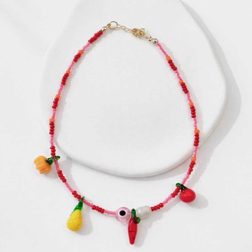 Fruits necklace