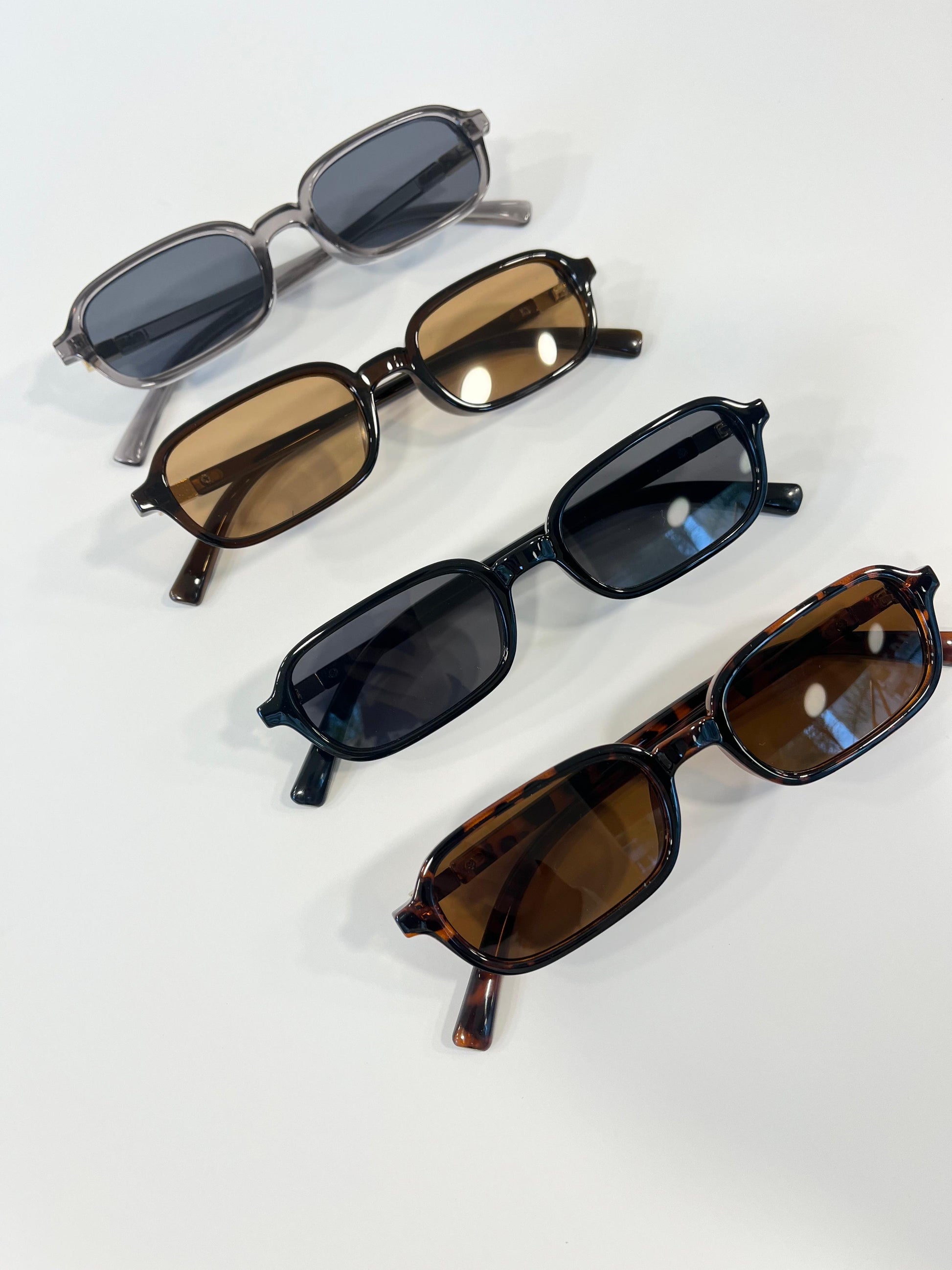 Rectangle shape sunglasses