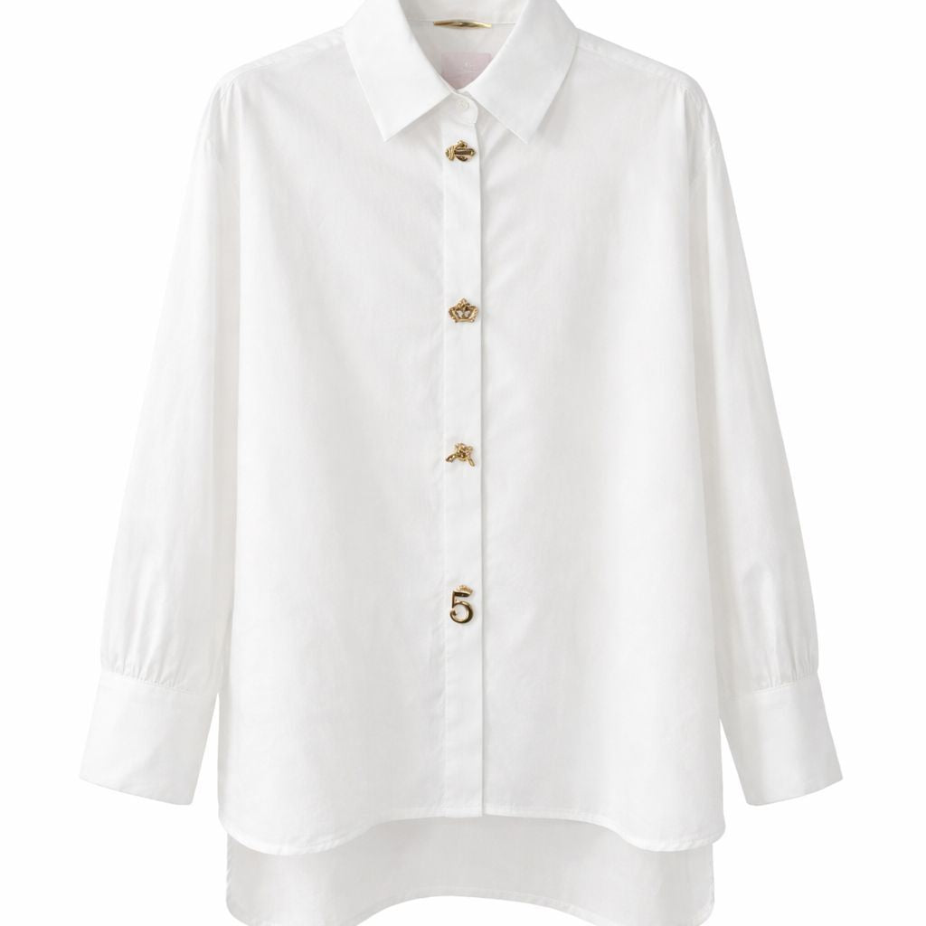 Broche buttons shirt