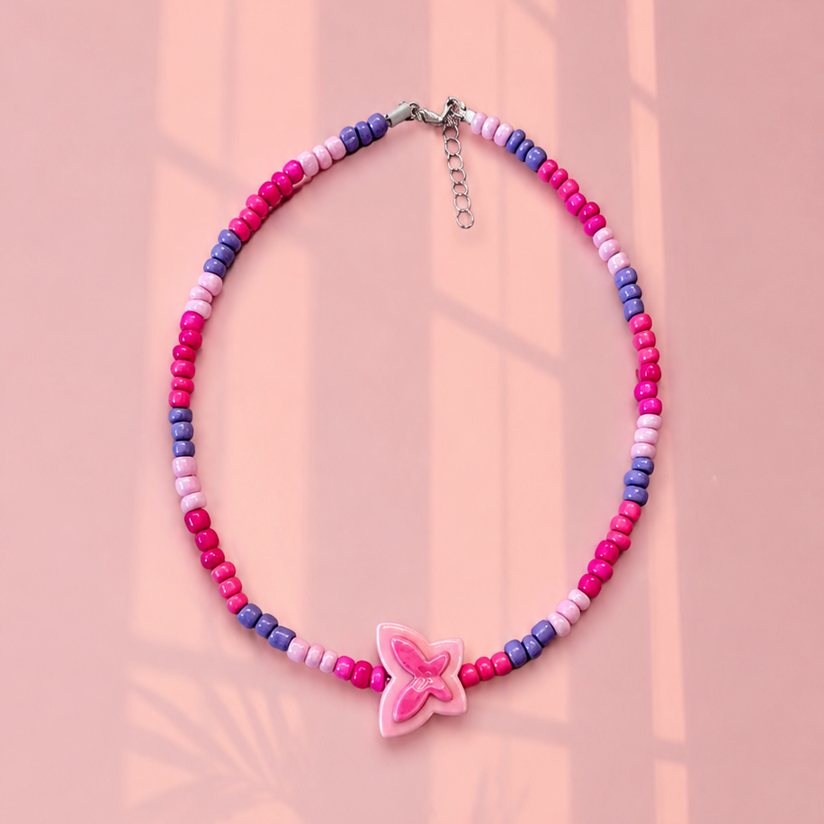 Butterfly kids necklace