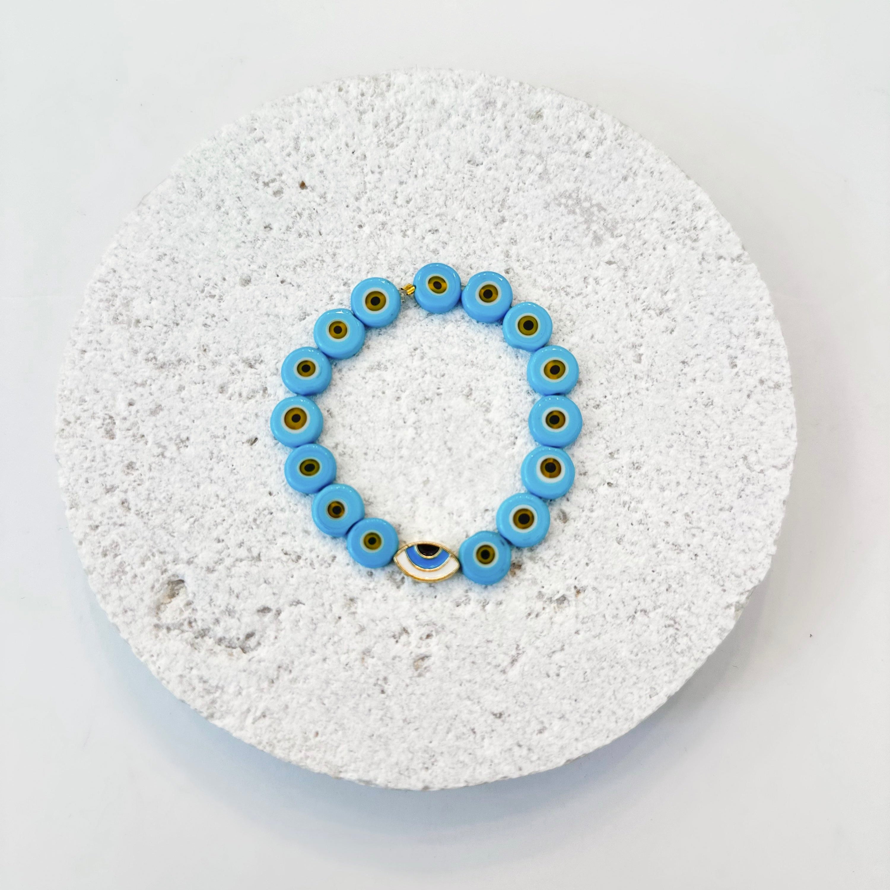 Evil eyes everywhere bracelet