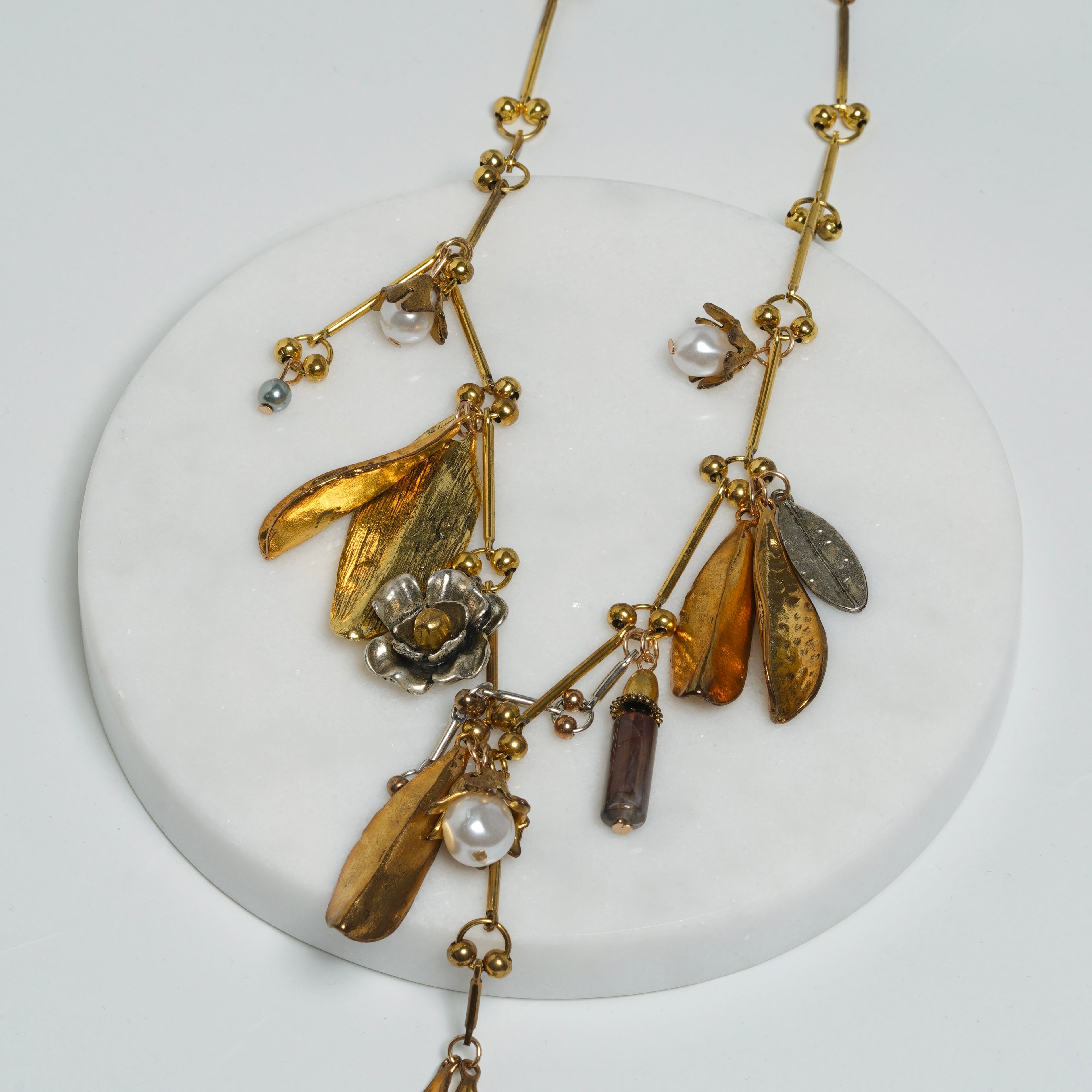 Vintage charm necklace