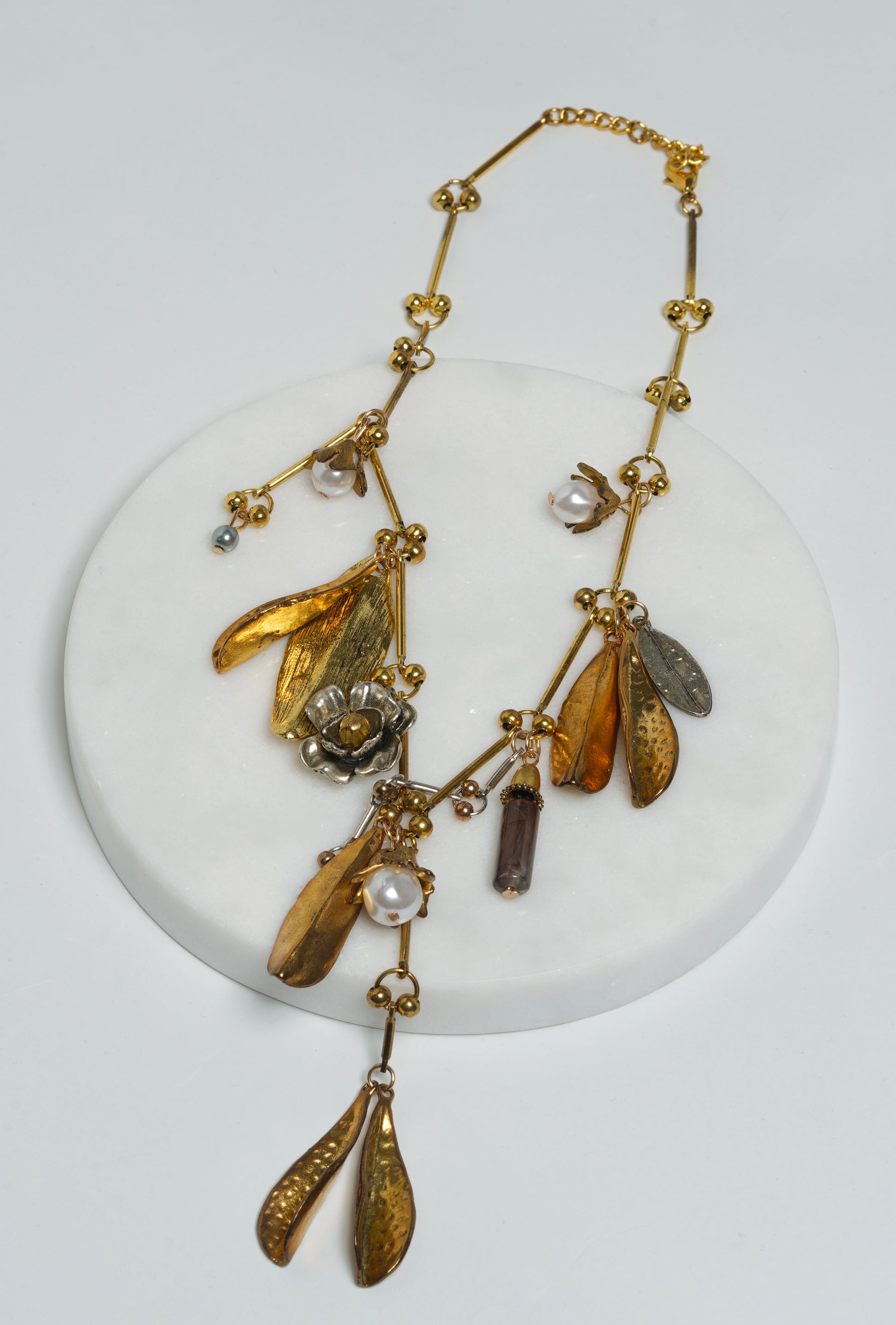 Vintage charm necklace