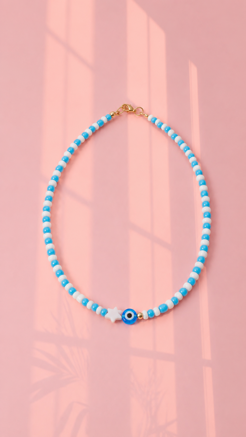 Shades of blue necklace