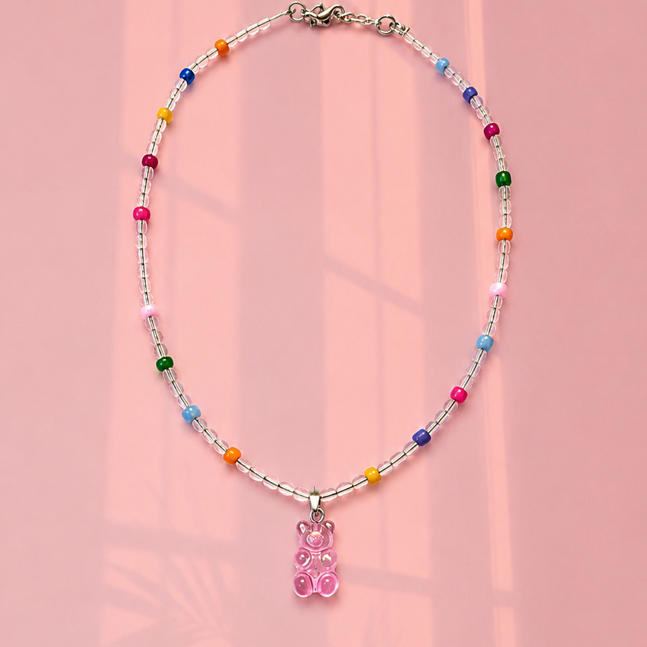 Gummy bear necklace