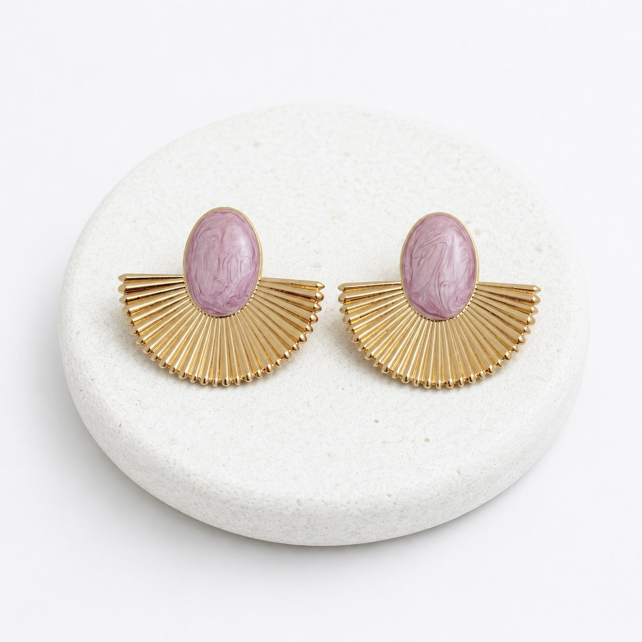 Soft pink art deco