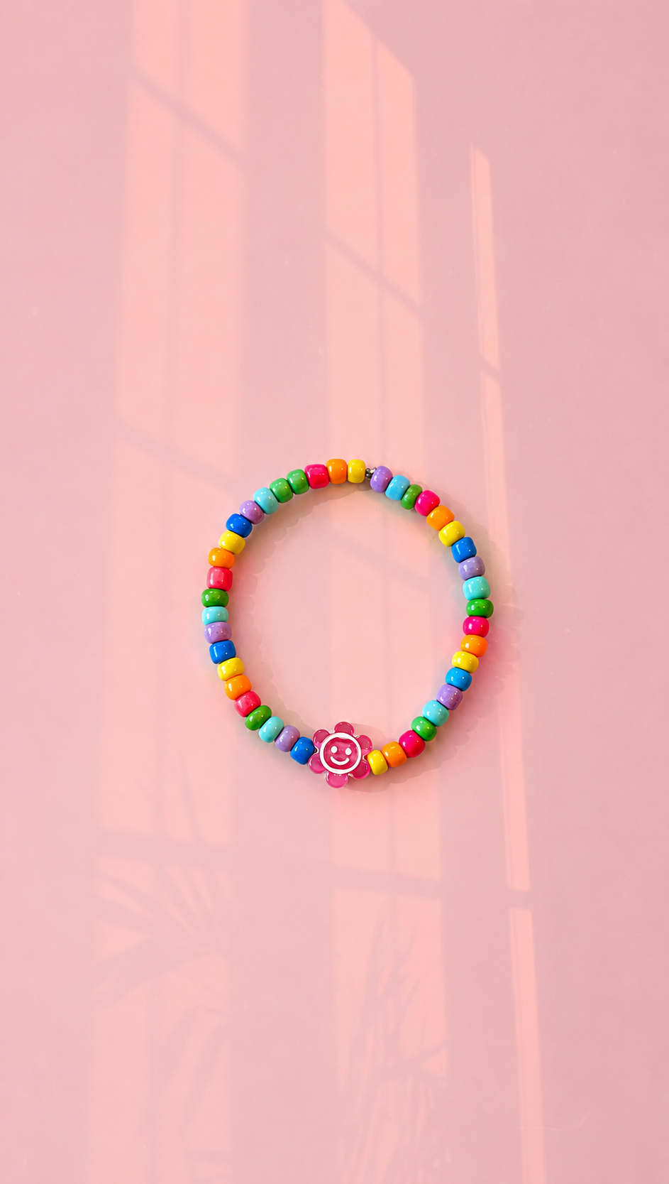 Smiley flower bracelet
