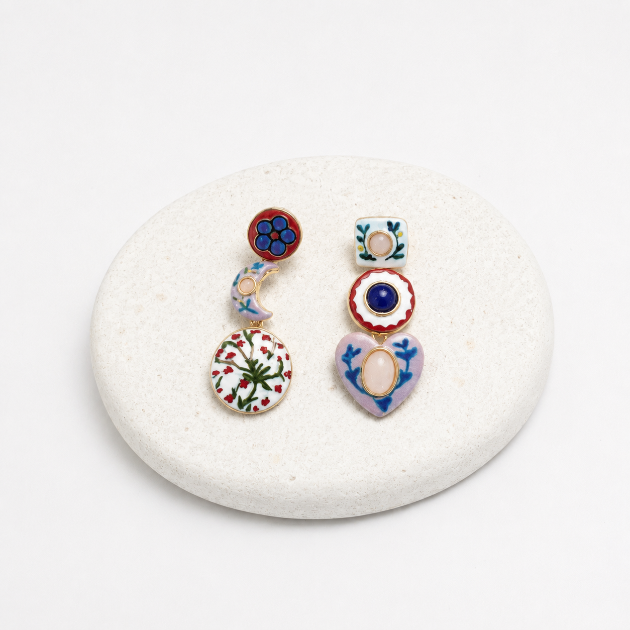 Artsy drop earrings