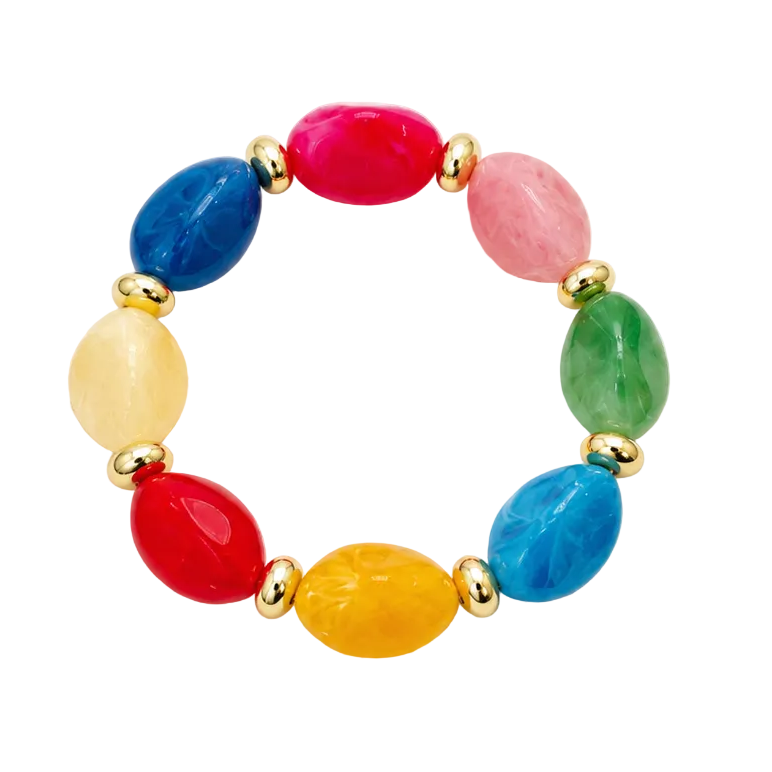 Multicolor chunky bracelet