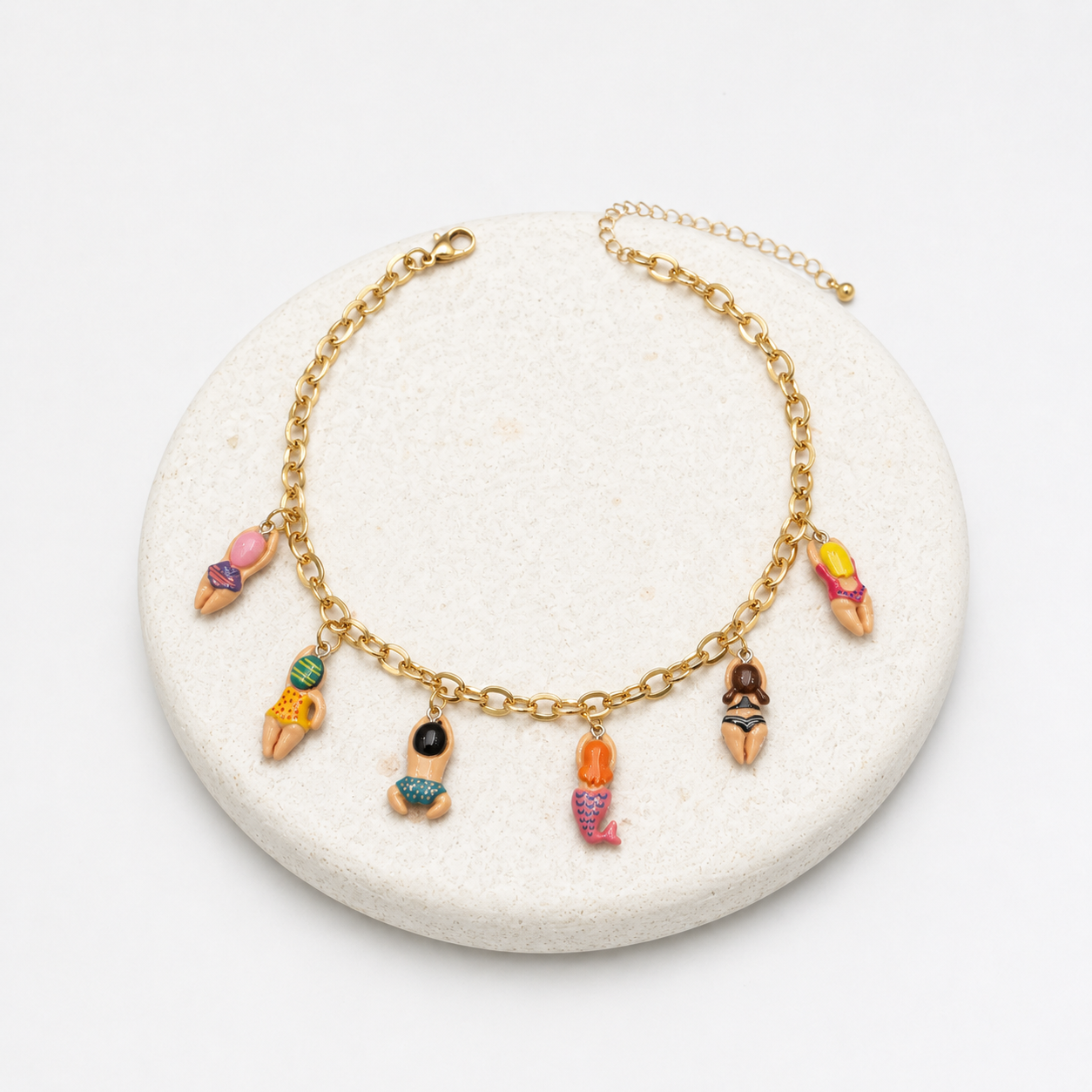 Swimmers chain necklace