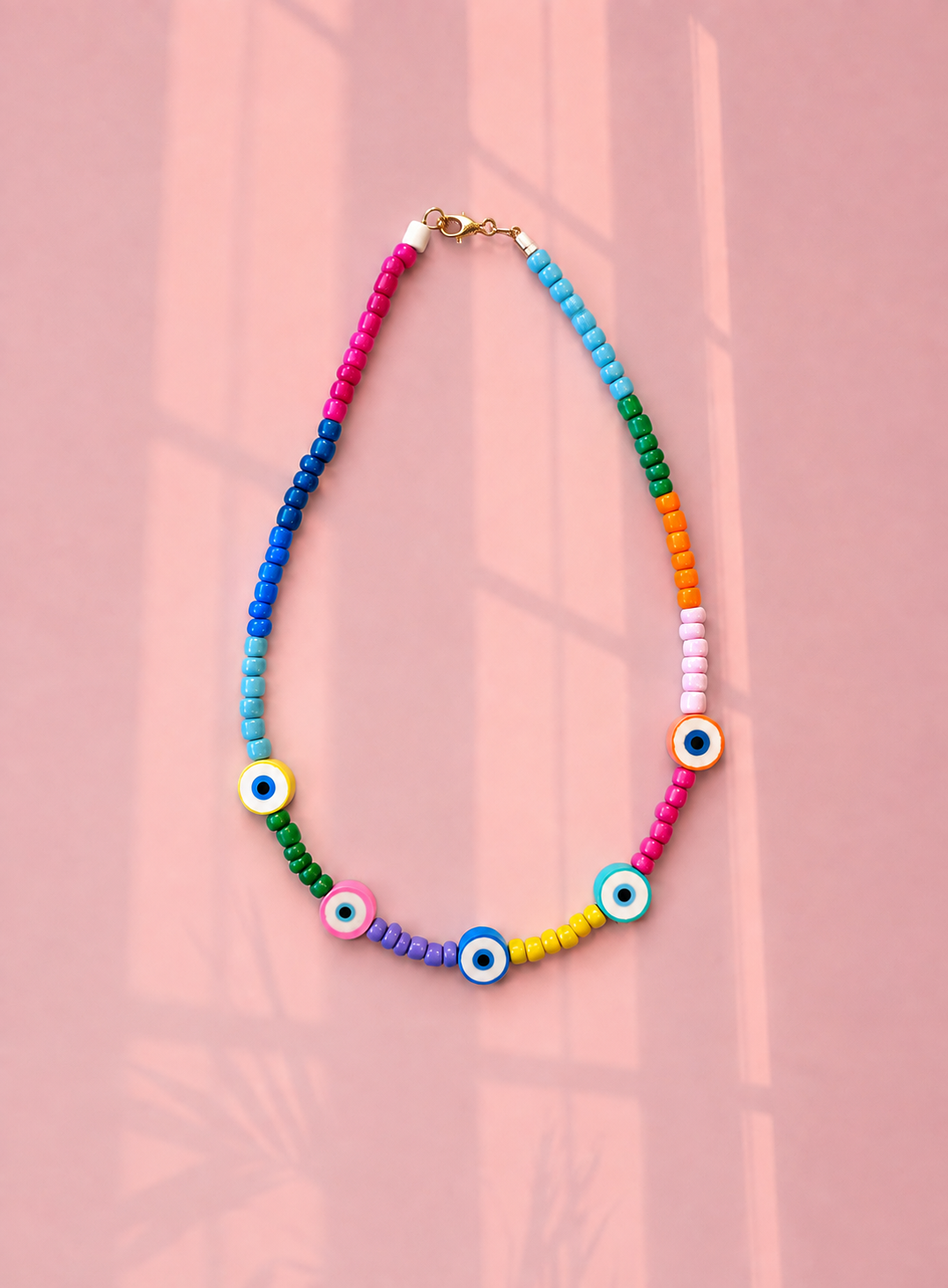 Good luck colorful necklace