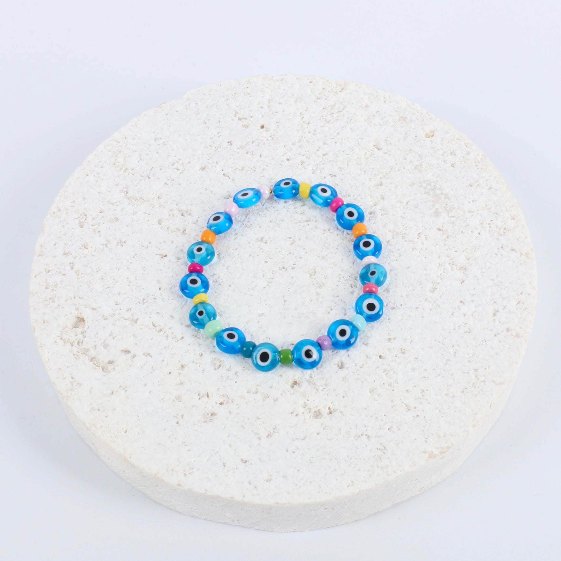 Turquoise eye bracelet