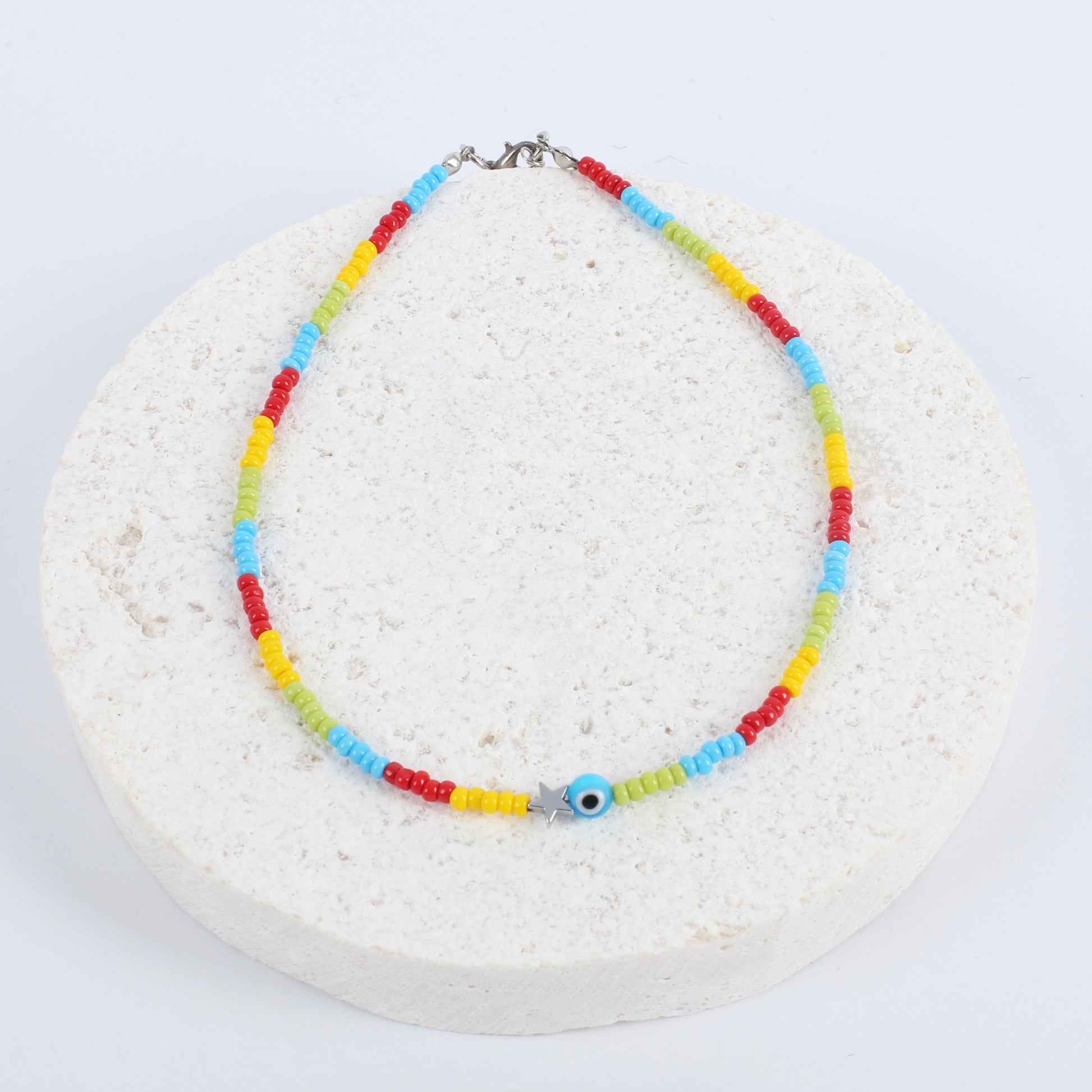 Delicate multicolor necklace