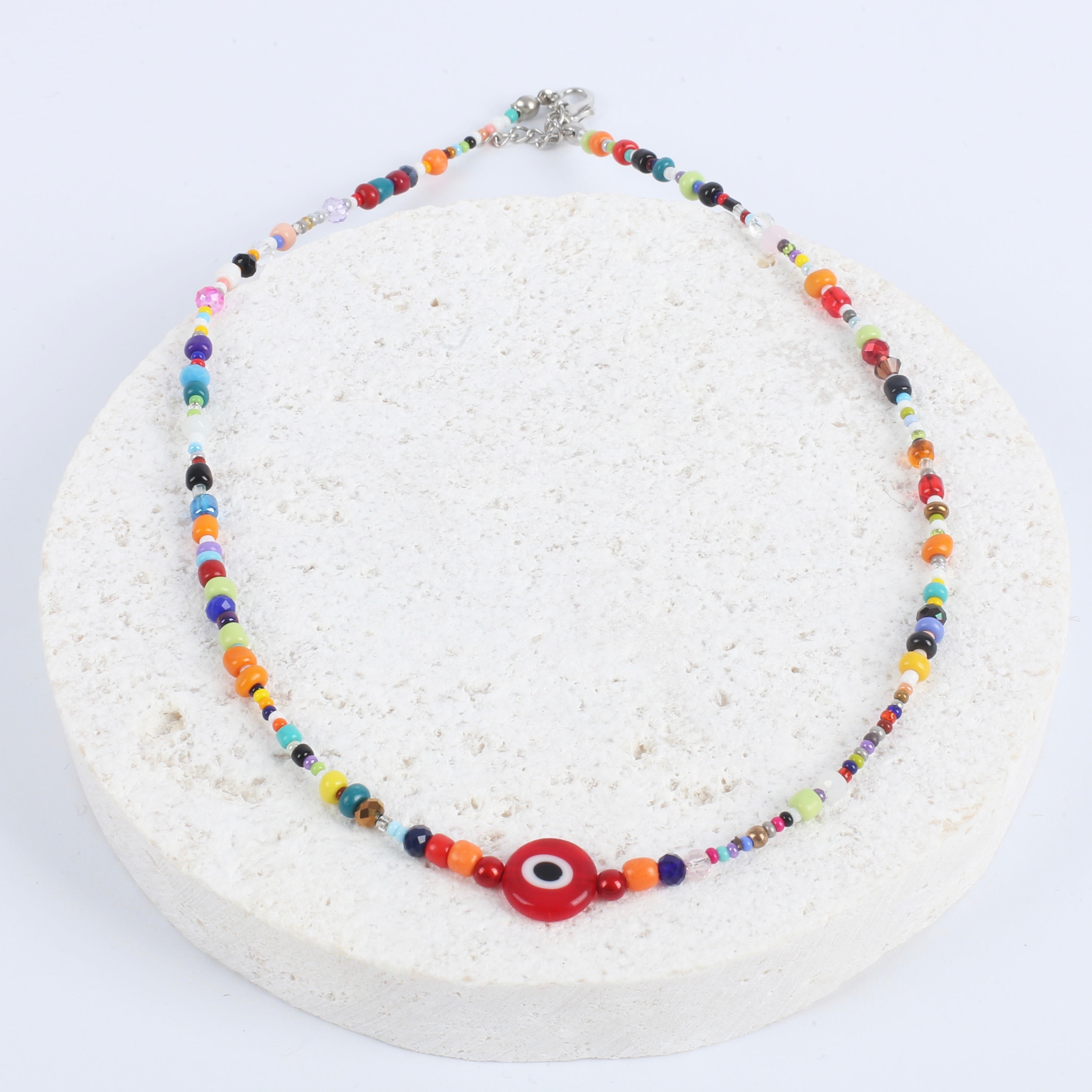 Red eye necklace