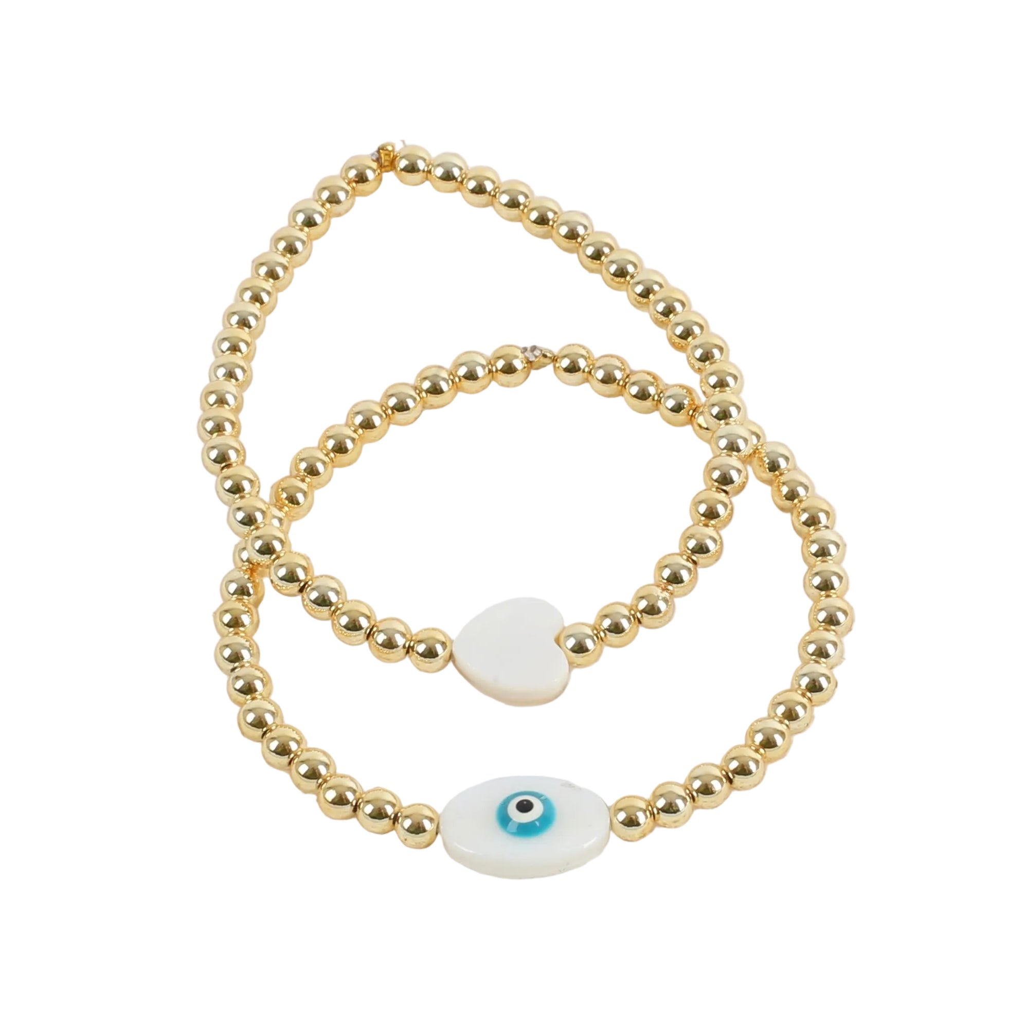 Pure heart set of 2 bracelets