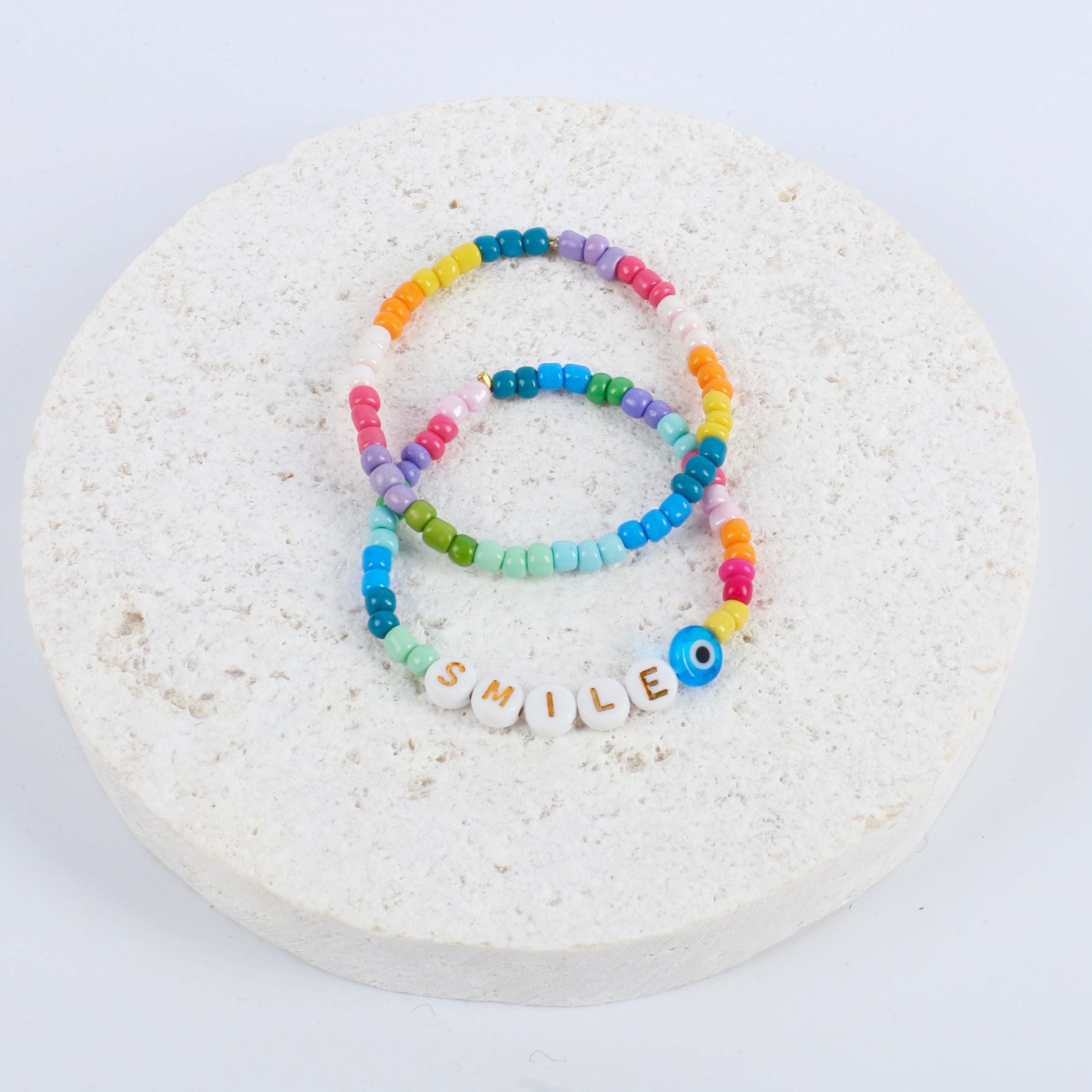 Smile' set of 2 bracelets