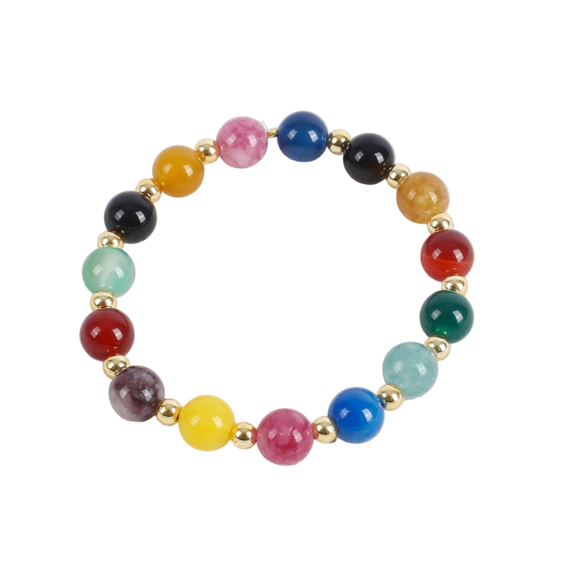 Semi-precious stones bracelet