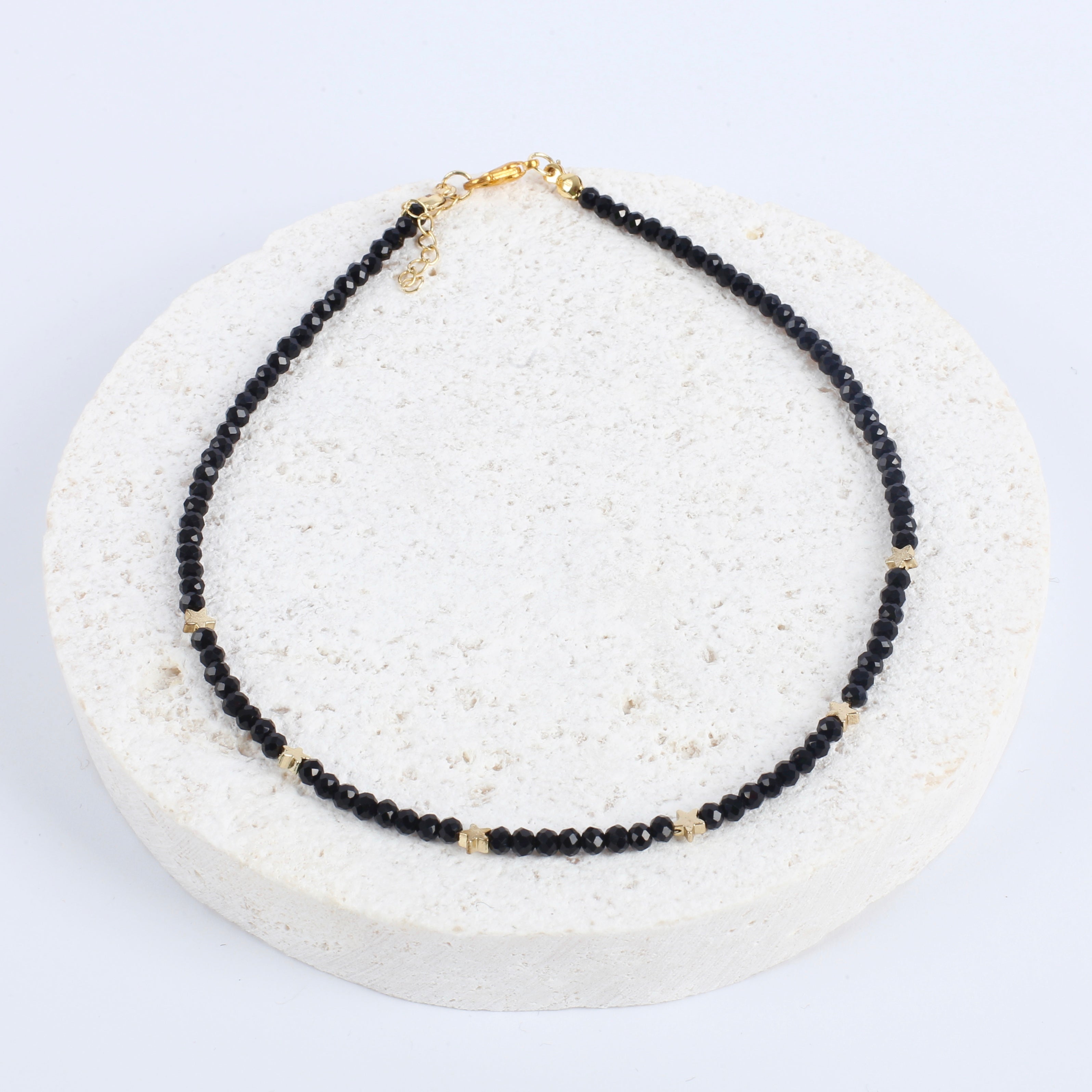 Crystal night necklace