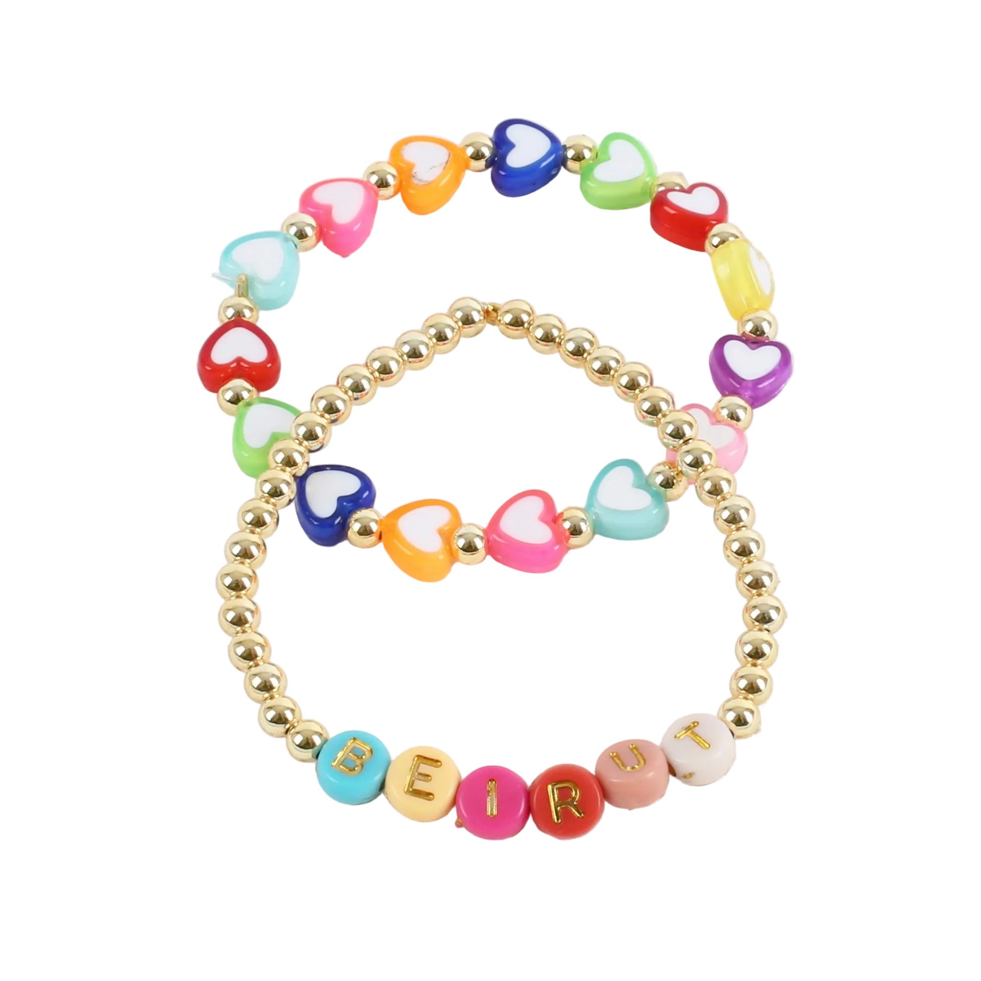 Beirut forever set of 2 bracelets