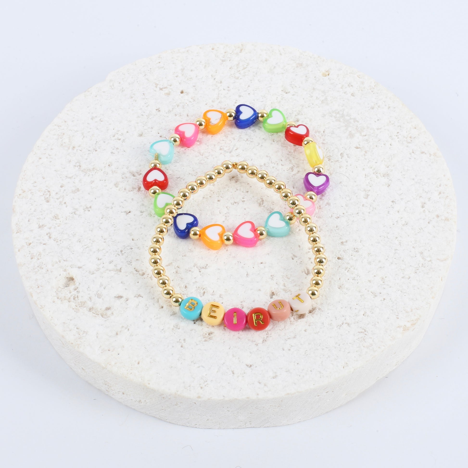 Beirut forever set of 2 bracelets