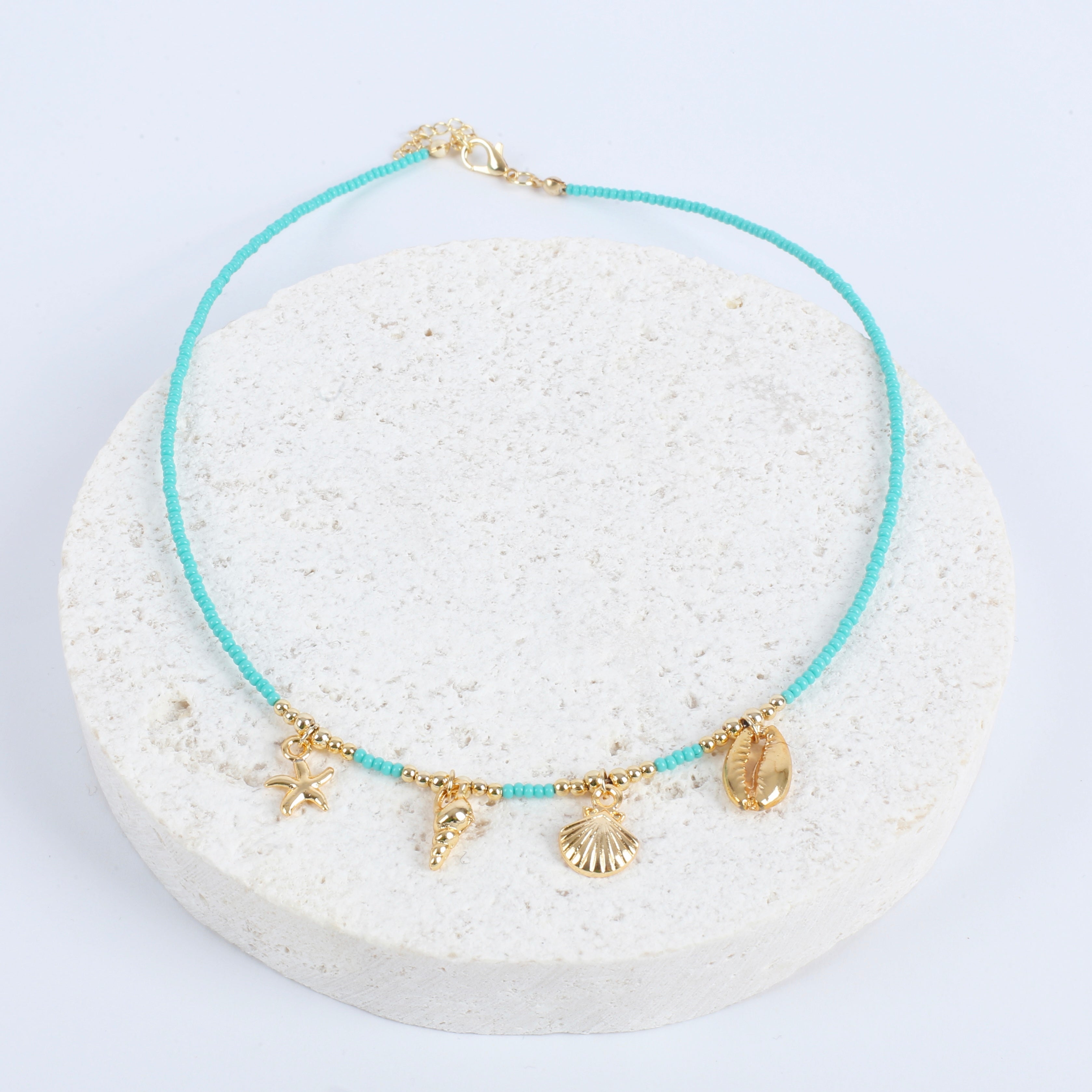 Ocean aqua necklace
